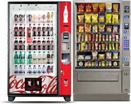 Frozen Food Vending Machine  American Vending & Coffee Service